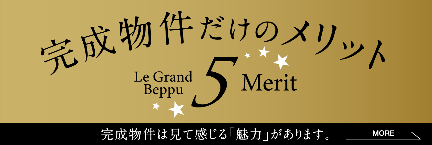 完成物件だけのメリット 5Merit